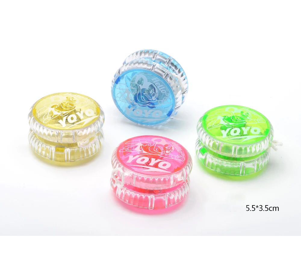 
Chinese factory bearing yoyo with light ball best toys for kids KT2403 