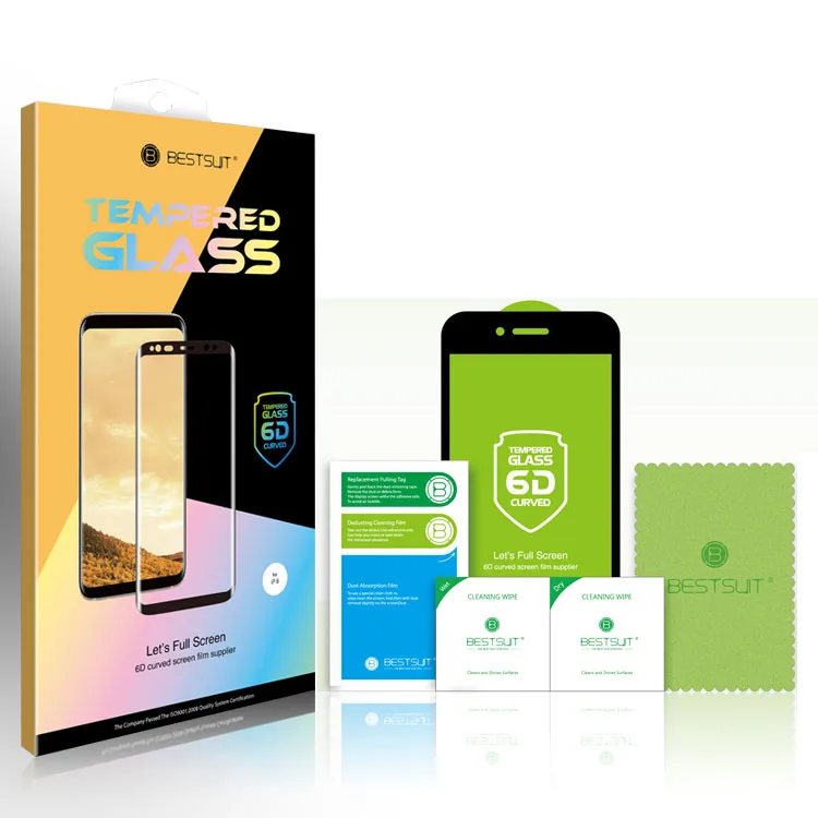 2017 новое поступление высокое качество анти отпечатков пальцев сотовый телефон 3D Glass Screen Protector для Apple IPhone 10