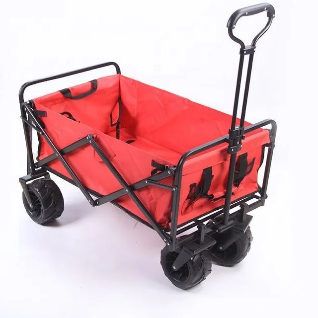 wholesale multi-function folding Outdoor Beach Wagon Cart