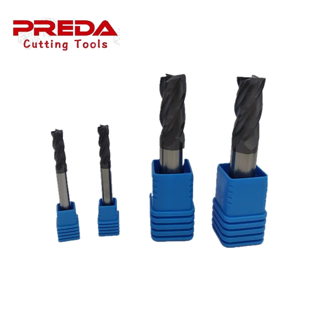 Factory direct Tungsten Carbide Cutting Tools 9/16 square End Mill Inch Sizes with low price