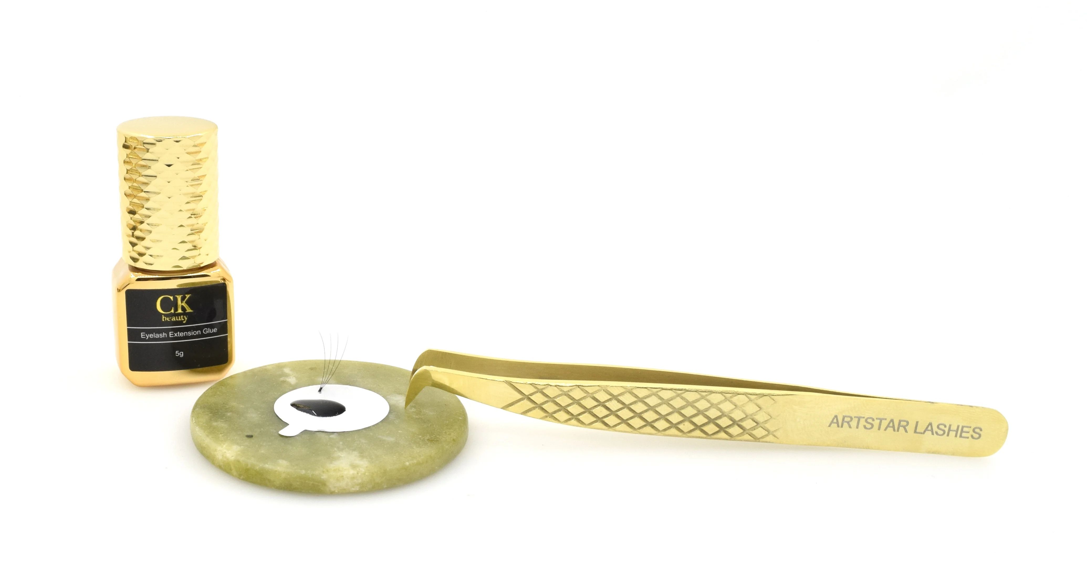 
Ultra Precision Stainless Steel Eyelash Tweezers for Eyelash Extension Anti Acid ESD Anti-static Eyelash Extension Tools 