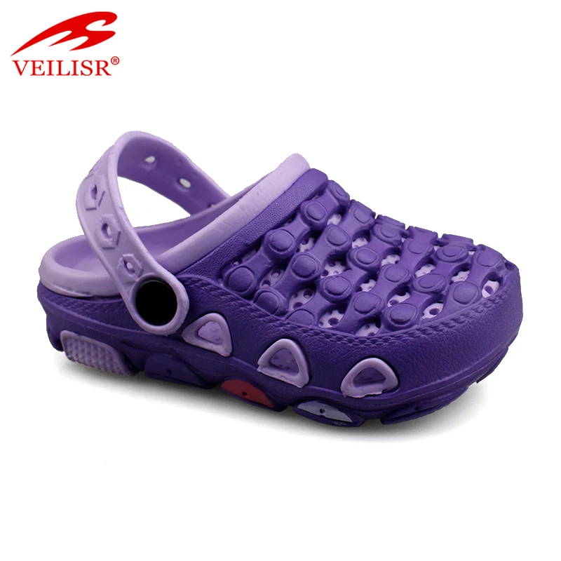 Уличные летние пляжные детские сандалии EVA, садовые детские Сабо