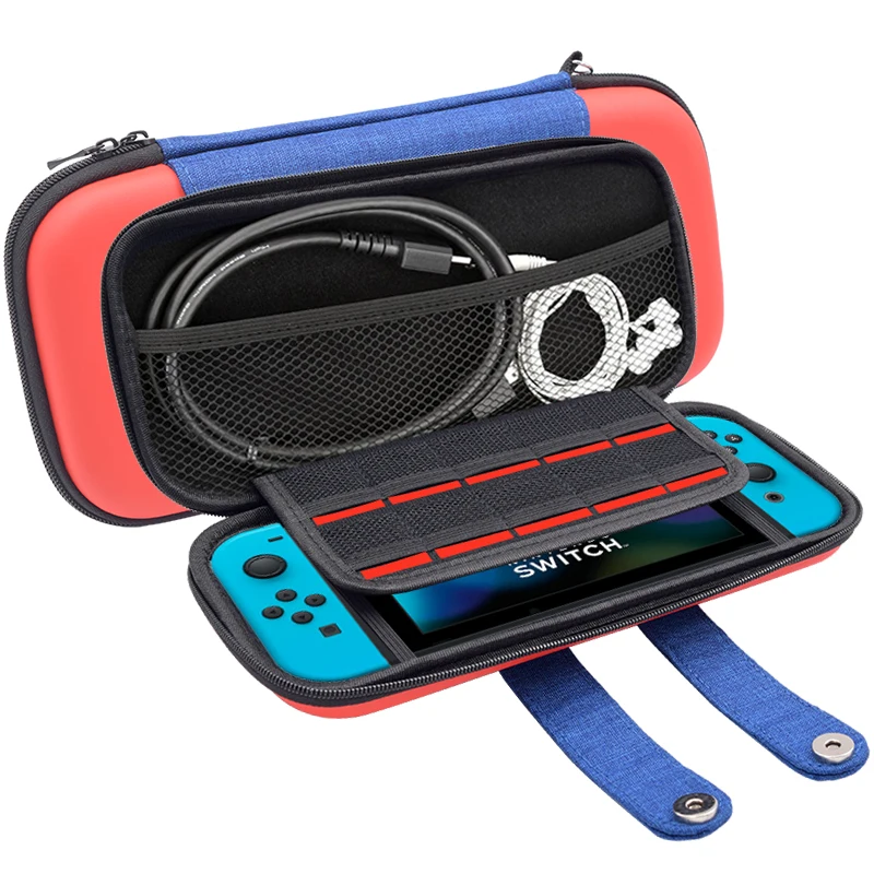 
Protective Travel carrying hard shell eva case for nintendo switch game controller for Mario geme 