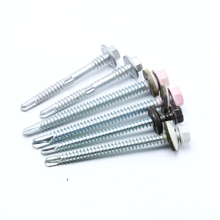Self Drilling Screw Sandwich Panel Screw with Rubber Washer