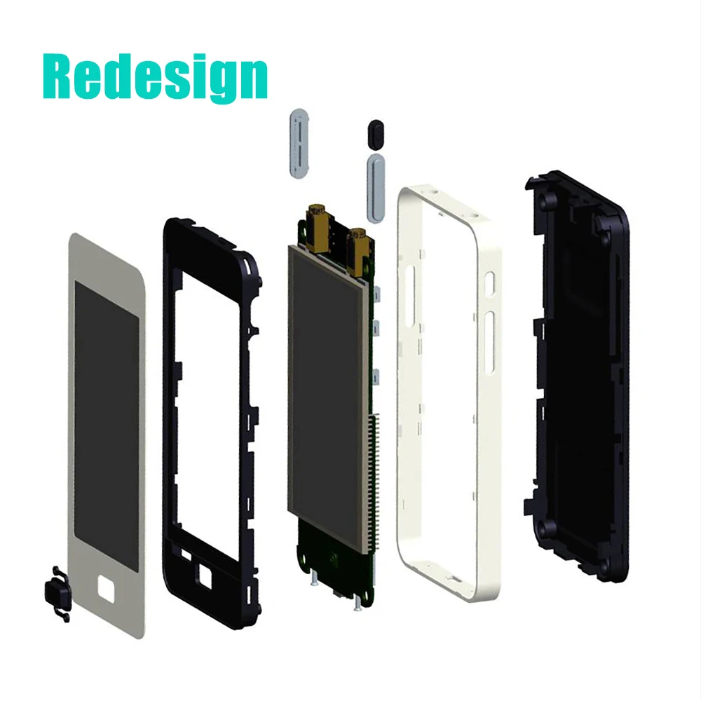 Sunmas 24 mode smart touch screen  phone style handheld innovative medical device with backlight