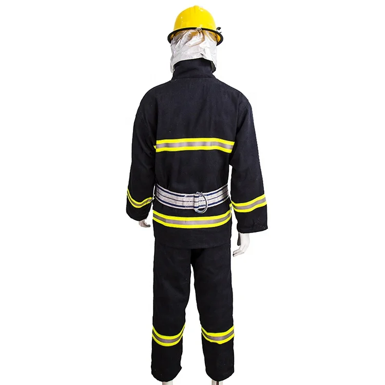 High Performance PTEF Coated Fireproof Treatment Fire Fighting Suit