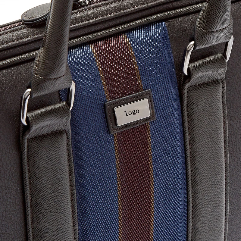 OEM Custom Executive Business leather bag Briefcase For Men