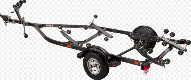 2019 new model Factory and Manufacturer Supply galvanized boat trailer with steel