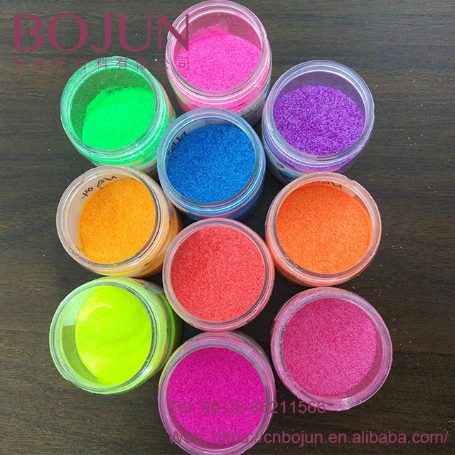 и высокое качество неоновый блеск порошок Флуоресцентный цвет неоновый Пигмент Блеск порошок bulk для дизайна ногтей