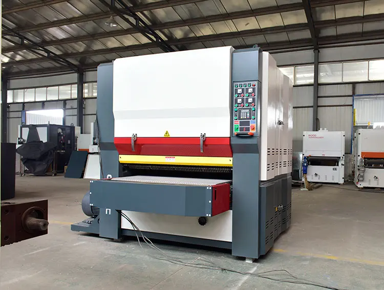 Extra heavy duty wide belt planing sanding machine for 1300