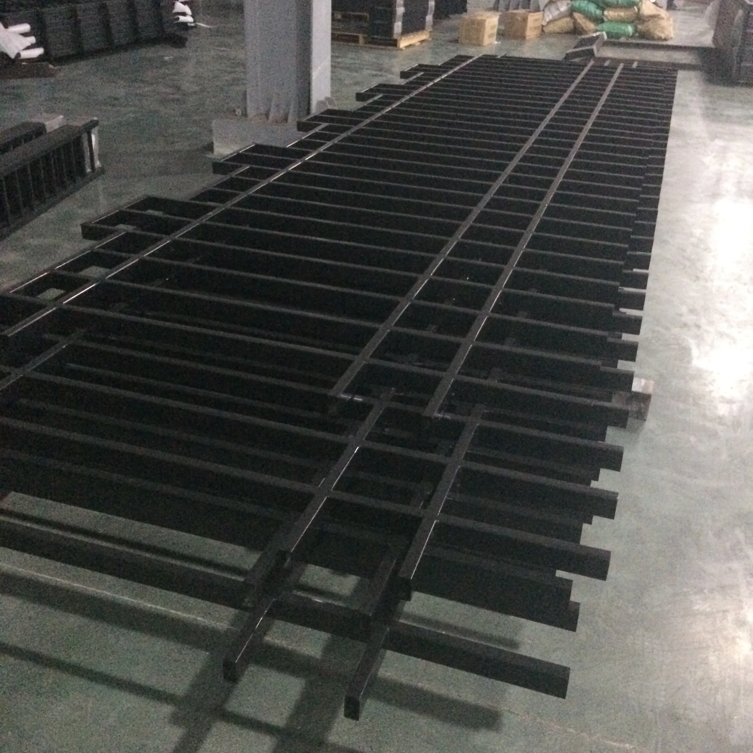 Красивый забор безопасности панели/кованые ограждения/дом ворота конструкций