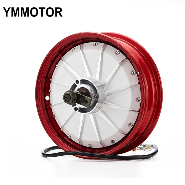 12 Inch High Speed Electric Hub Motor 4kw BLDC Electric Wheel Hub Motor