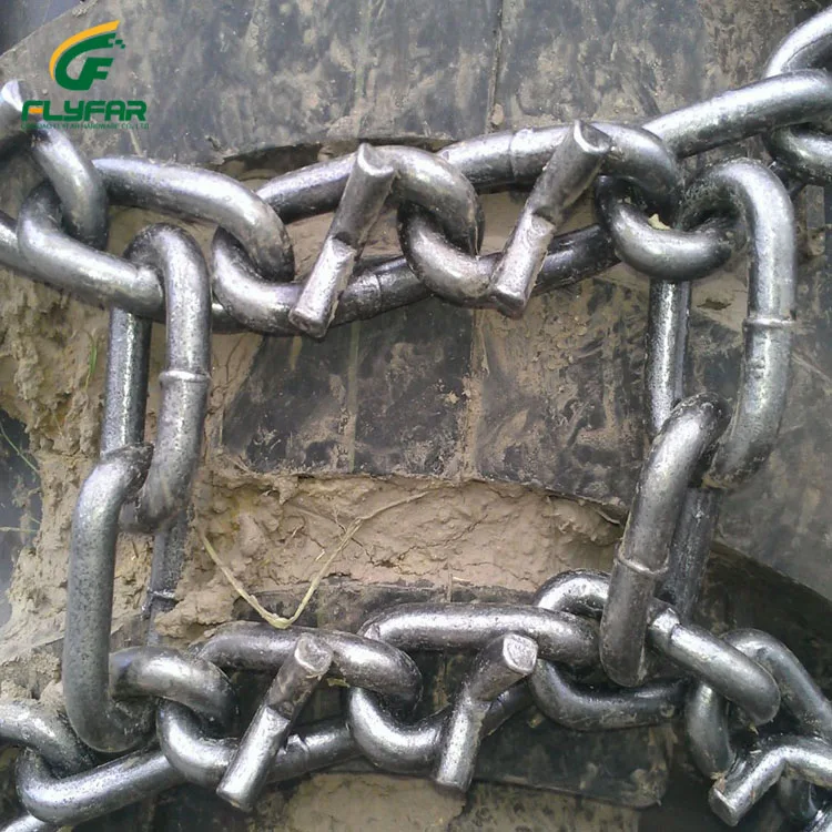 Forklift Tire Protection Snow Chain For Car