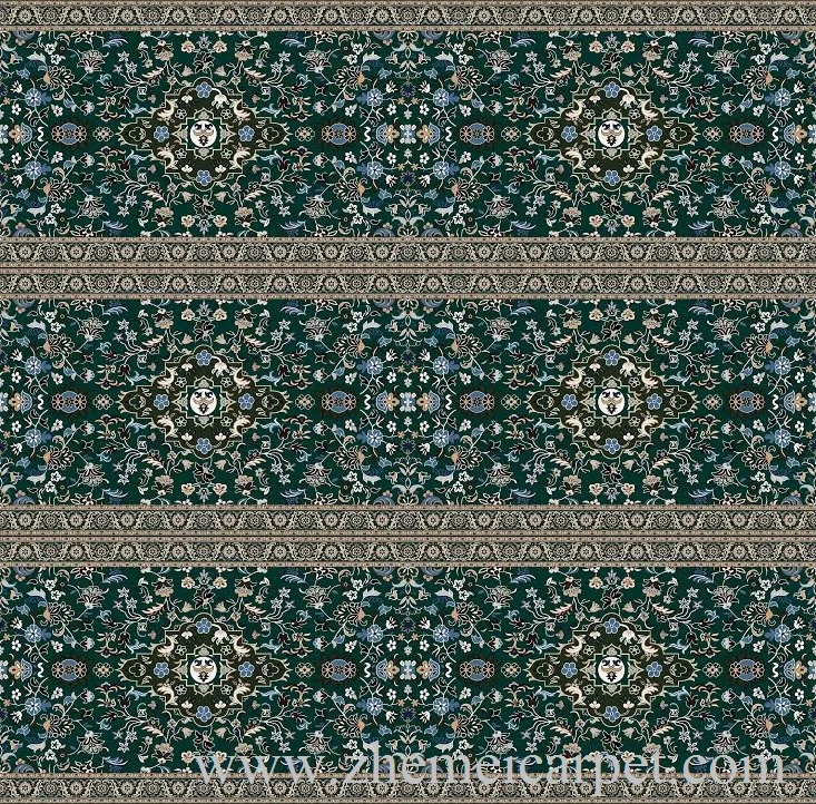 100% Polyester Acrylic 80% Wool 20% Nylon Masjid Praying Thick Broadloom Mosque Prayer Carpet