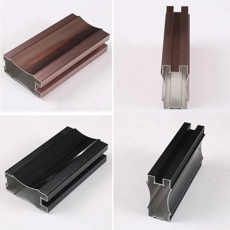 Алюминиевый сплав 6000 серии прессованный Подгонянный кадр алюминиевая для гардероба в различных формах