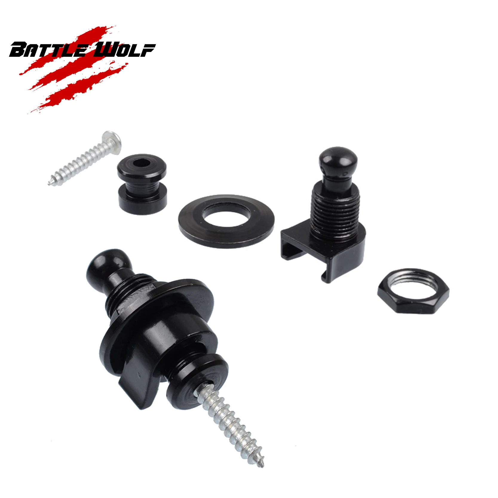 Wholesale Cotton Guitar Strap With Pick Holder Capo Strap Lock Guitar Accessories Picks Sets