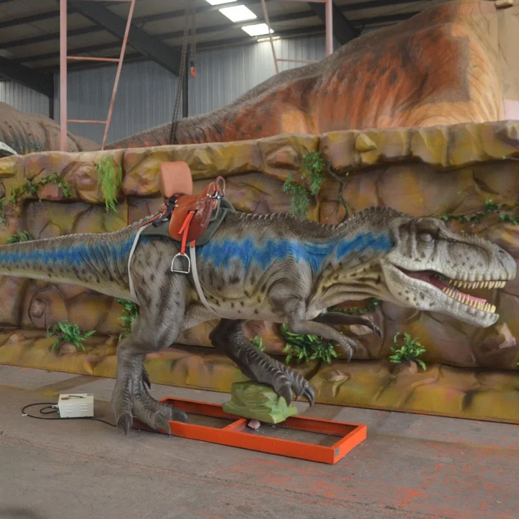 Realistic Animatronic Walking Dinosaur Model For Dinosaur Park