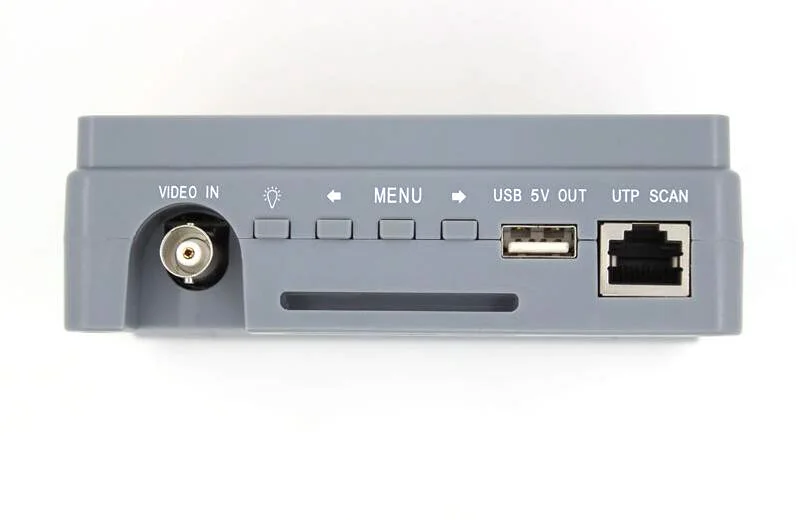 1080P 4.3-Inch LCD Screen Portable CCTV Tester Pro 2 In 1 For AHD CVBS Analog Camera Security Monitor