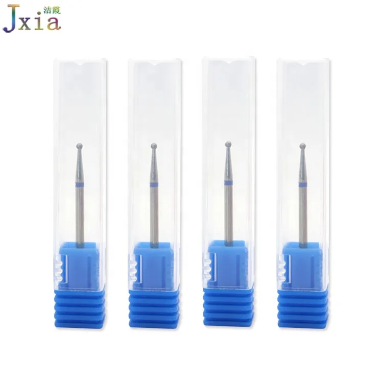 Round Ball Shape Tungsten Carbide Cuticle  Nail Drill Bits  for  Manicure Pedicure Milling Cutter Equipment