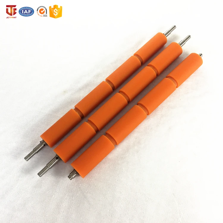 Printing rubber roller for rotary printer