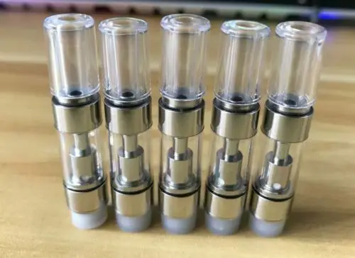 
USA hot selling 1.0ML pyrex glass 510 Thread Thick Oil Vape Cart full ceramic vape cartridge 