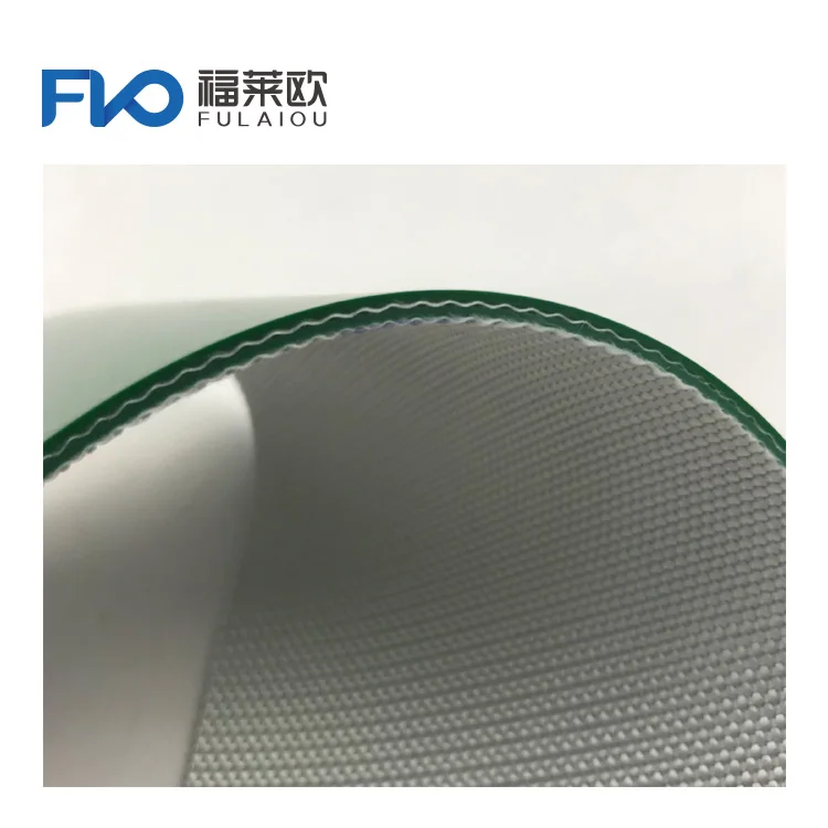 Endless smooth surface pvc flat sealing conveyor belt