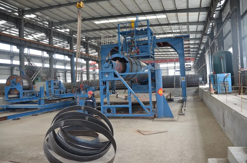 Precast JCCP PCCP RCCP Reinforced Cage Microtunnel Concrete Jacking Drainage Pipe Steel Cylinder Welding Machine