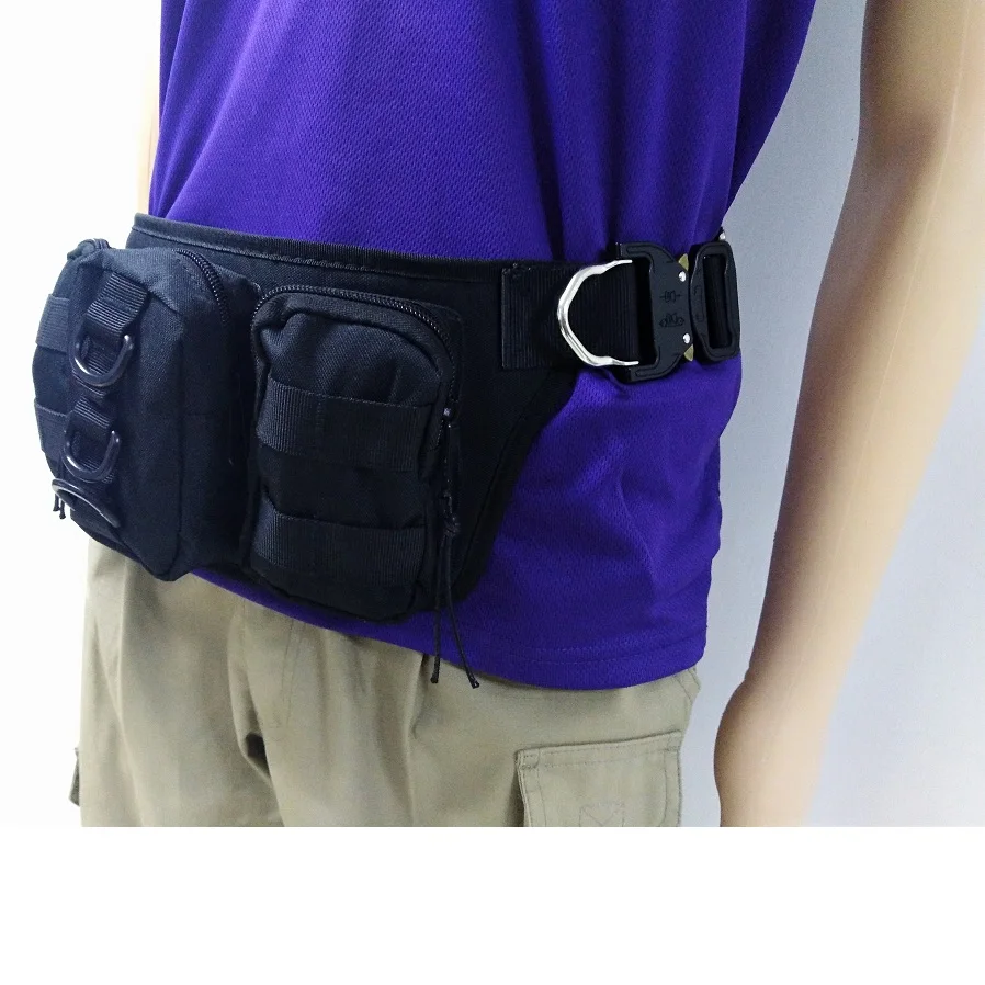 Джина брендовые уличные тактический Водонепроницаемый пакет пеший Туризм рюкзак нейлоновая сумка на поясном ремне с d-образным кольцом быстросъемная пряжка