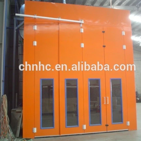 Bus spray paint booth truck baking oven room