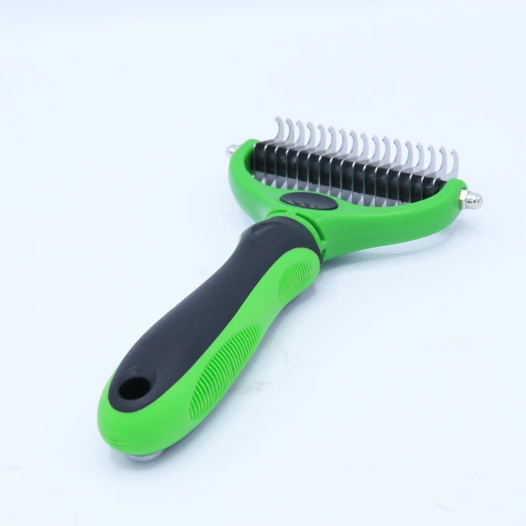 
Professional long hair pet shedding brush rake comb dog hair blade 