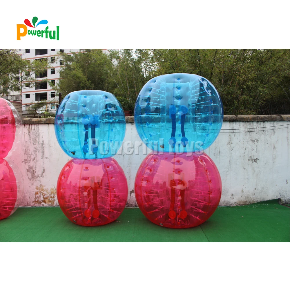 best quality inflatable belly bumper ball/inflatable balls for people/bubble football tpu