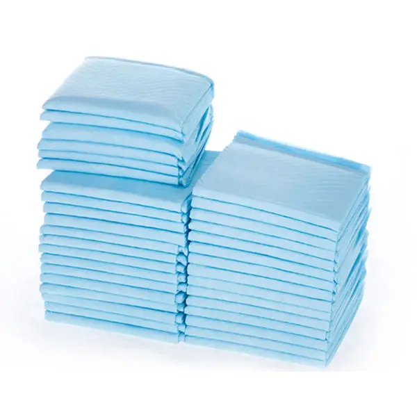 
disposable blue medical hygiene adult pet hospital underpad 