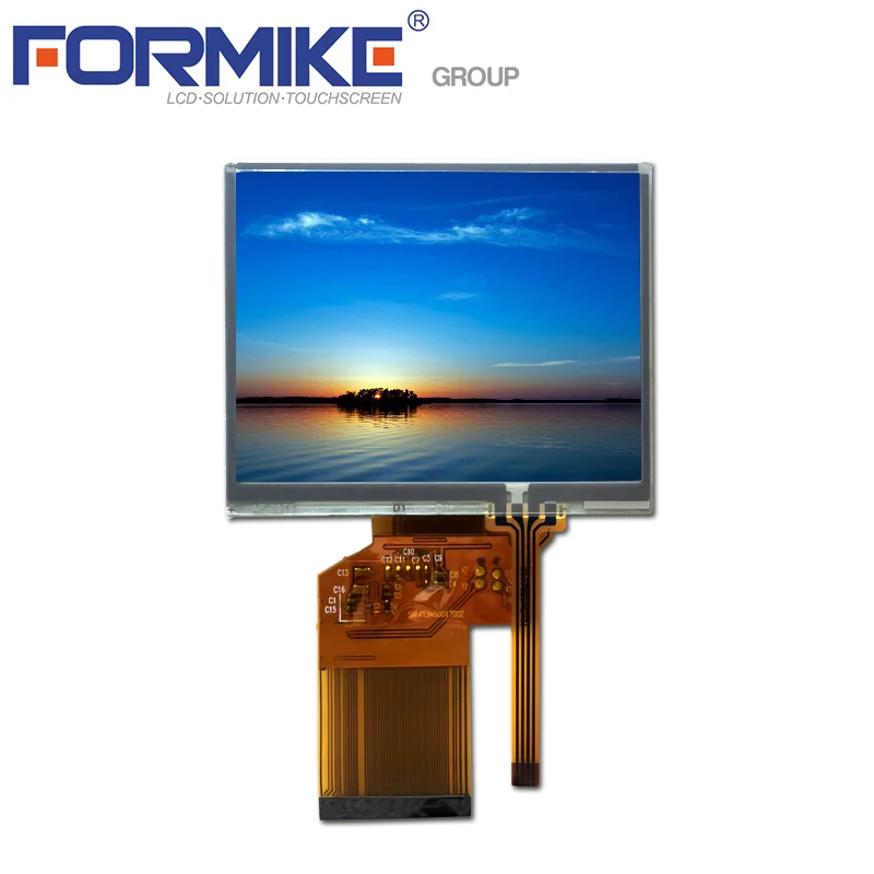 Touch 3.5 inch 320x240 TFT LCD module with RGB 24 bits interface 4 LEDs backlight -KWH035ST12-F02