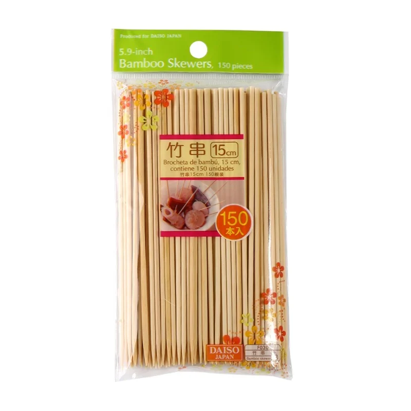 Heat resistance cheap china made eco-friendly cheap price skewer sticks