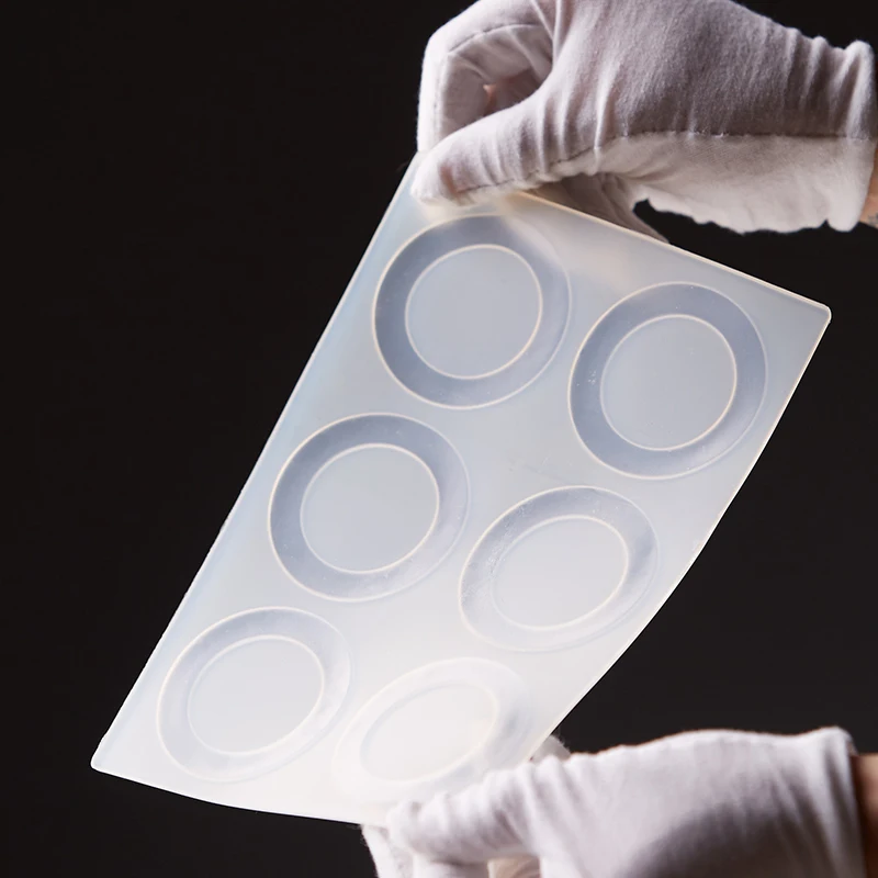 round shape Chocolate Fondant Gum Pasta Silicone Mold