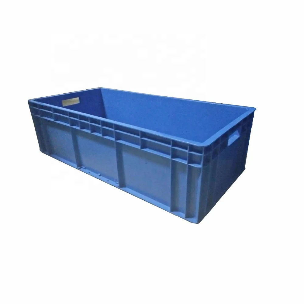 Eco-friendly agricultural vegetable moving plastic crates turn over container Professional and Reliable Crate Box container