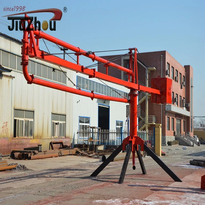 Building Equipment Concrete Placing Pouring Machine Boom used in construction work