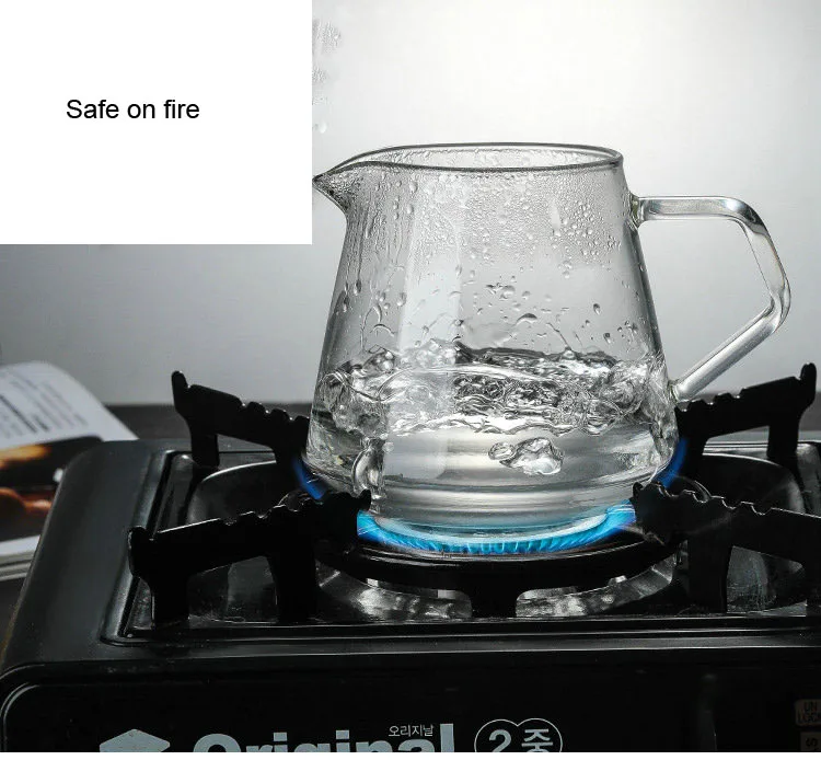 Заводская поставка, ручная пива, стеклянный кофейник, стеклянный кофейник