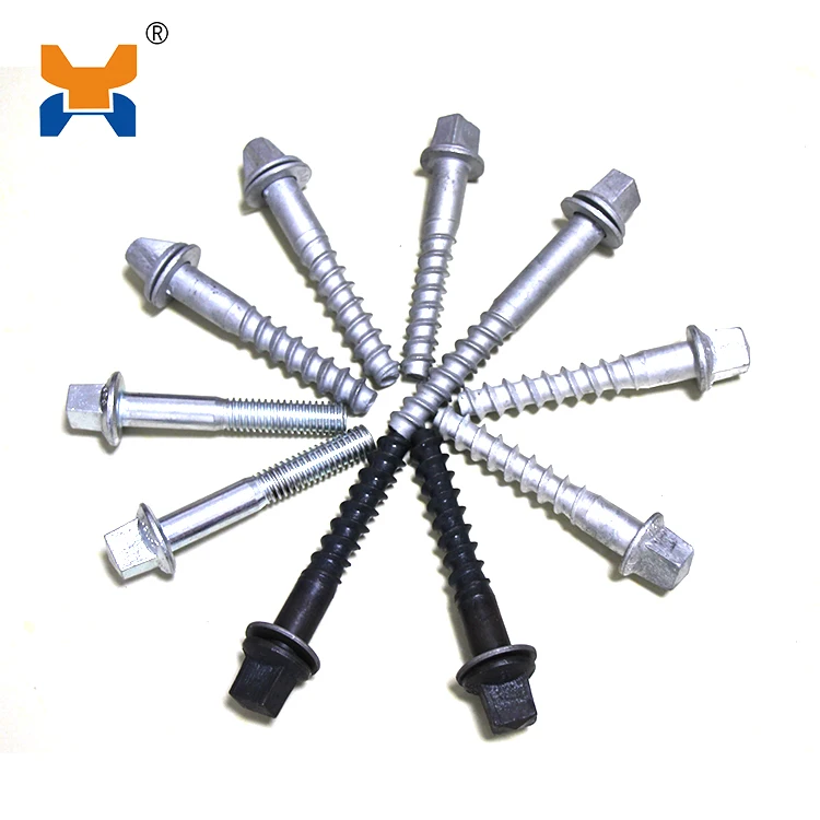 railway screw spike manufacturer for wooden sleeper