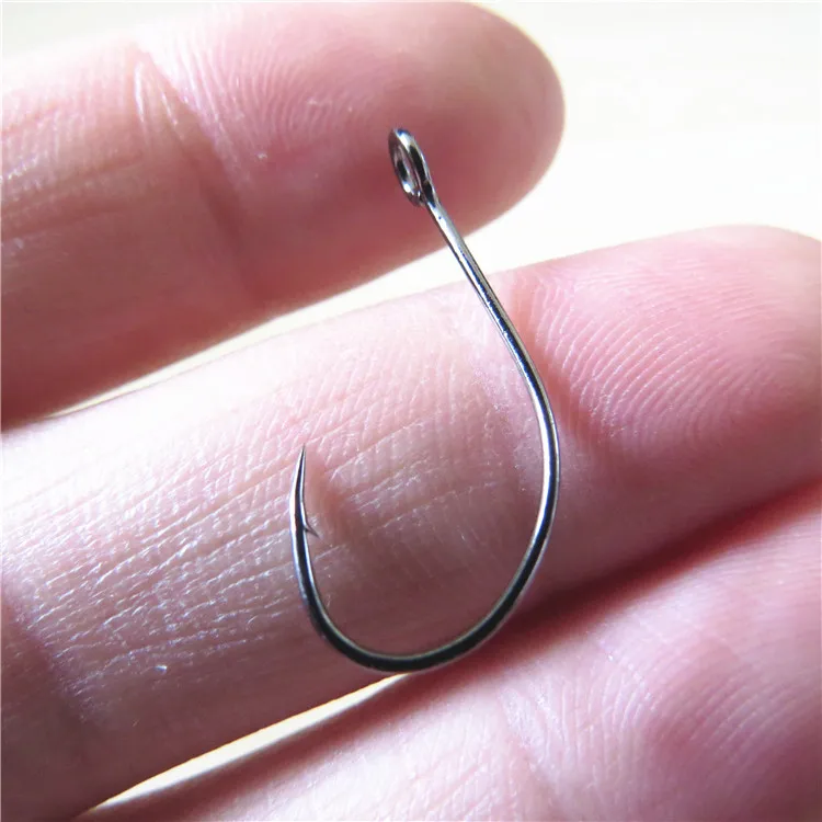 NL001  white high carbon steel 1 2 4 6 8 10   all sizes  mustad hooks fishing  fishing hooks for fishing