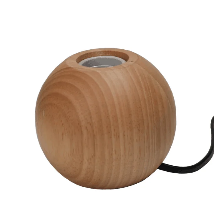 New design wood lamp vintage style wooden lamp ancient table lamp