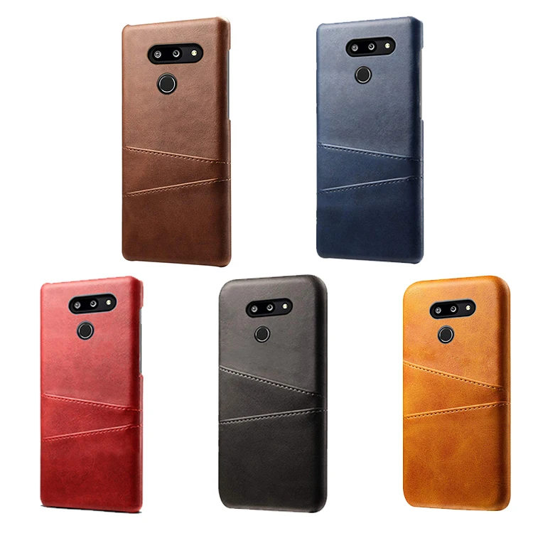 Hot Products Pu Leather Case With Credit Card Holder For Lg G8 Thinq Case