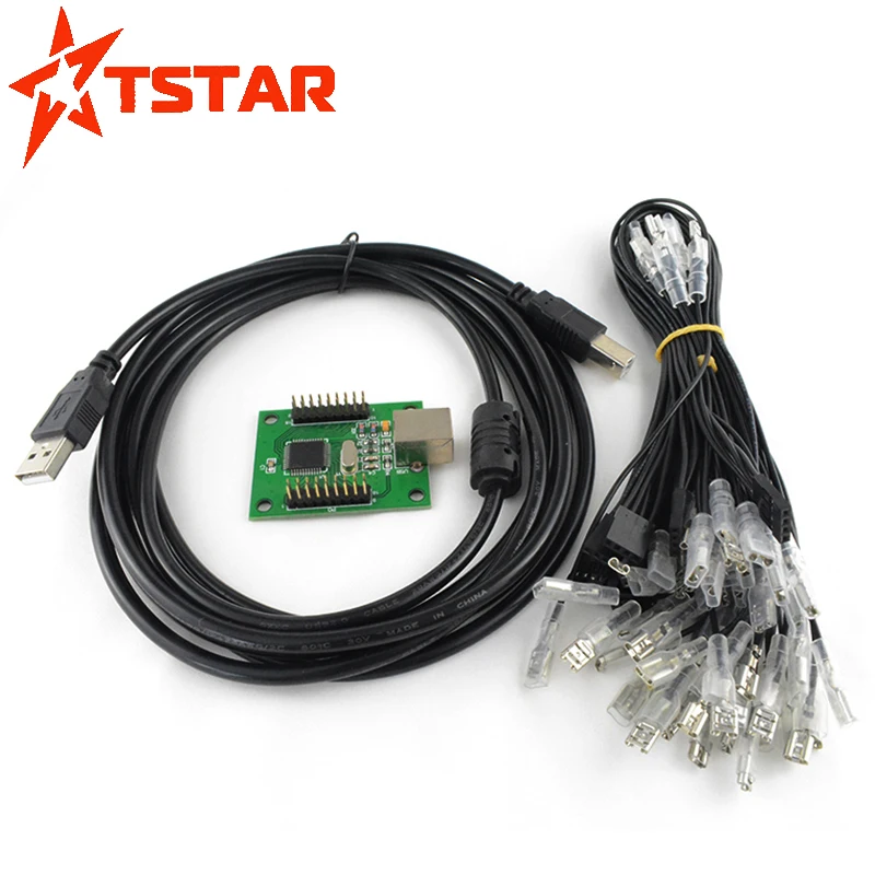 2 Player USB To Jamma Arcade Controller-usb joystick for 2player -Game Machine Accessories for PC PS3 Mac Raspberry PI