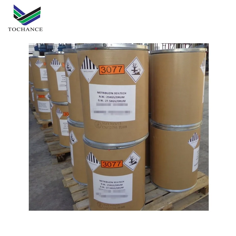 metribuzin 95% TC, 97%TC herbicide CAS 21087-64-9 high quality