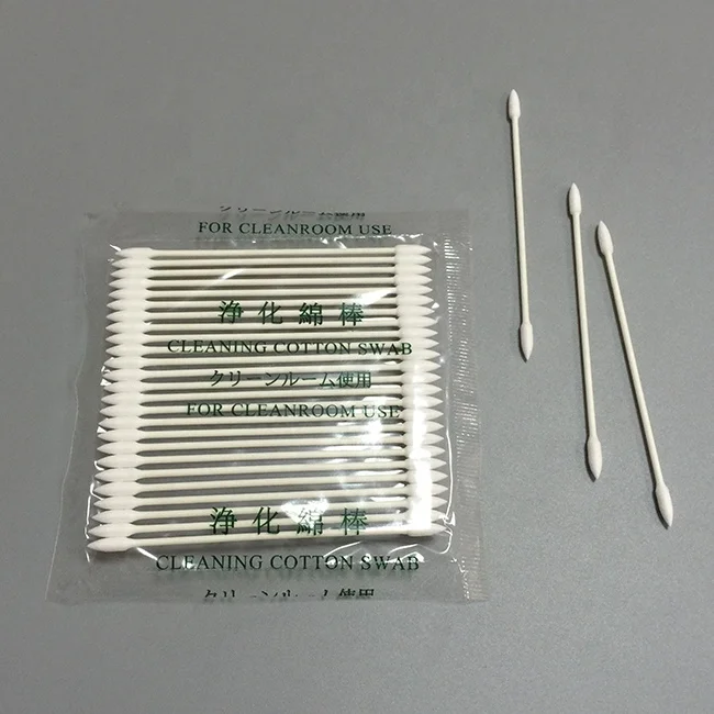 
Disposable Dust Free Huby 340 Replacement Industrial Clean Cleanroom Cotton Swab for Keyboard 