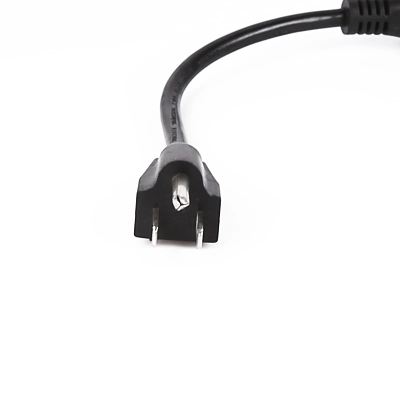 y cable splitter 1 female 2 male NEMA 5-15P 14AWG 16AWG 18AWG  power cord