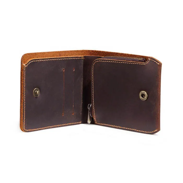 Wholesale Hot Selling OEM HandmadeLeather Wallet Genuine