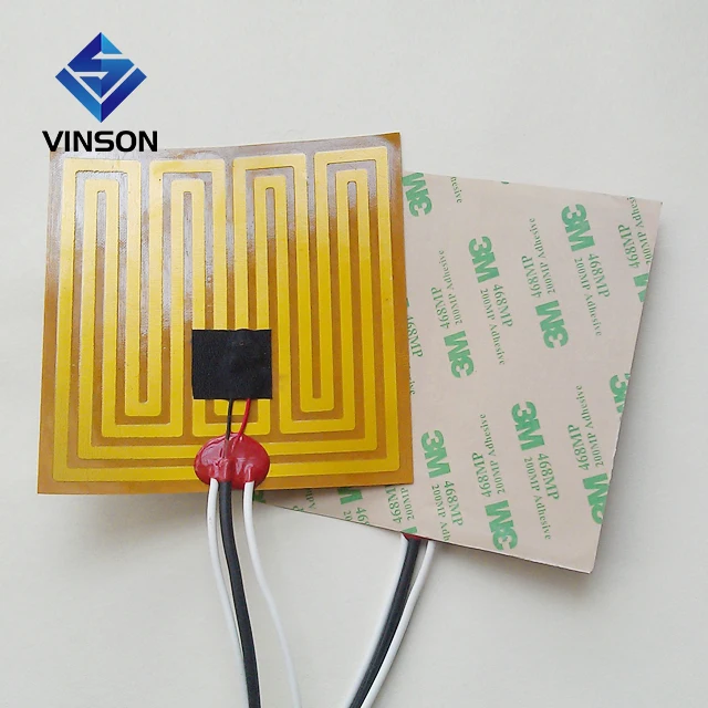 Kapton Polyimide Foil film Heater for Aluminum Heating plate