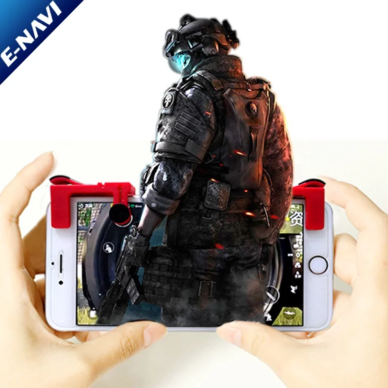 HOT Handle Shortcut Keys To Assist Mobile phone/ Android Shooting Artifact Auxiliary Game Controller For PUBG