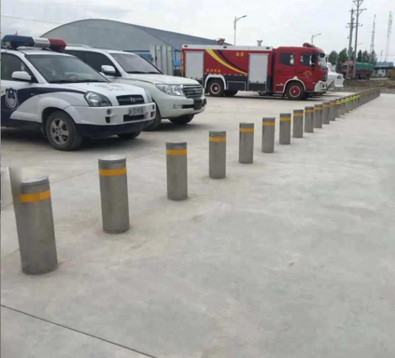 Supplier 304 316 Stainless Steel Rising Bollard Automatic Post Lifting Price Remote Control Parking Hydraulic Bollards Outdoor